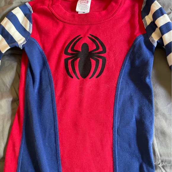 Hanna Andersson Marvel Spider-Man pajamas size 6-7 - Picture 2 of 5